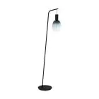 Eglo Vloerlamp Cranley Staal Zwart | IP20 - Geschikt voor 1x E27 
