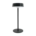 Eglo Tafellamp Simeri Solar Staal Zwart 3W 250lm - 830-860 Afstembaar Wit | IP44 - Aanraak dimbaar - USB-C