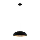 Eglo Hanglamp Moga 1 Staal Zwart Koper | IP20 - Geschikt voor 1x E27 