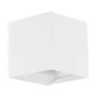 Eglo Wandlamp Calpi Aluminium Wit Up & Down 3.3W 340lm - 830 Warm Wit | IP44 