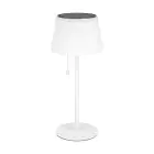 Eglo Tafellamp Scordiano Solar Staal Wit 2W 220lm - 830-840-865 CCT | IP44 - USB-C