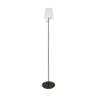 Eglo Vloerlamp Scordiano-L Solar Staal Zwart 2W 220lm - 830-840-865 CCT | IP44 - USB-C
